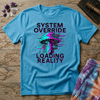 Printify T-Shirt System Override Loading Reality  T-Shirt Mushroom Magic Mushroom T-Shirt