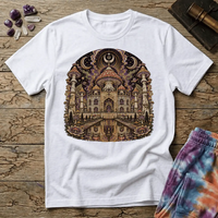 Printify T-Shirt Taj Mahal Mushroom T-Shirt Mushroom Magic Mushroom T-Shirt