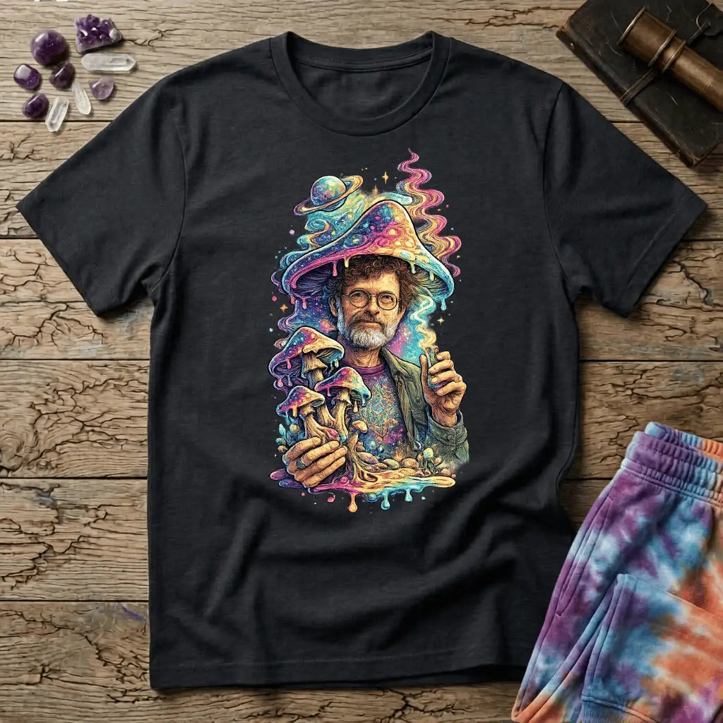 Printify T-Shirt Terence M Mushroom T-Shirt Mushroom Magic Mushroom T-Shirt