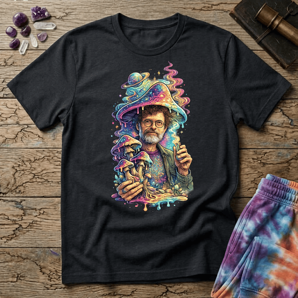Printify T-Shirt Terence M Mushroom T-Shirt Mushroom Magic Mushroom T-Shirt