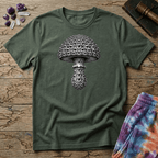 Printify T-Shirt The Eyes Have It Mushroom T-Shirt Mushroom Magic Mushroom T-Shirt