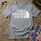 Printify T-Shirt The Shroom Face Mushroom T-Shirt Mushroom Magic Mushroom T-Shirt