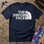 Printify T-Shirt The Shroom Face Mushroom T-Shirt Mushroom Magic Mushroom T-Shirt