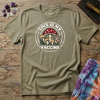 Printify T-Shirt This Is My Vac Mushroom Thrice T-Shirt Mushroom Magic Mushroom T-Shirt