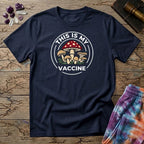 Printify T-Shirt This Is My Vac Mushroom Thrice T-Shirt Mushroom Magic Mushroom T-Shirt