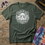 Printify T-Shirt This Is My Vac Too T-Shirt Mushroom Magic Mushroom T-Shirt