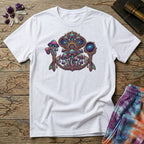 Printify T-Shirt Tribal Mushroom T-Shirt Mushroom Magic Mushroom T-Shirt
