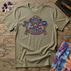 Printify T-Shirt Tribal Mushroom T-Shirt Mushroom Magic Mushroom T-Shirt