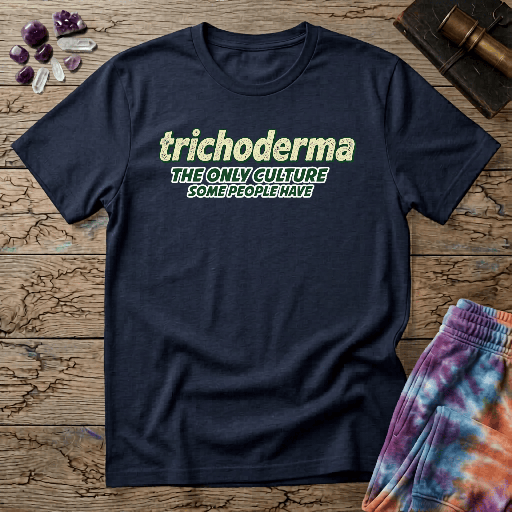 Printify T-Shirt Trichoderma Culture Mushroom T-Shirt Mushroom Magic Mushroom T-Shirt