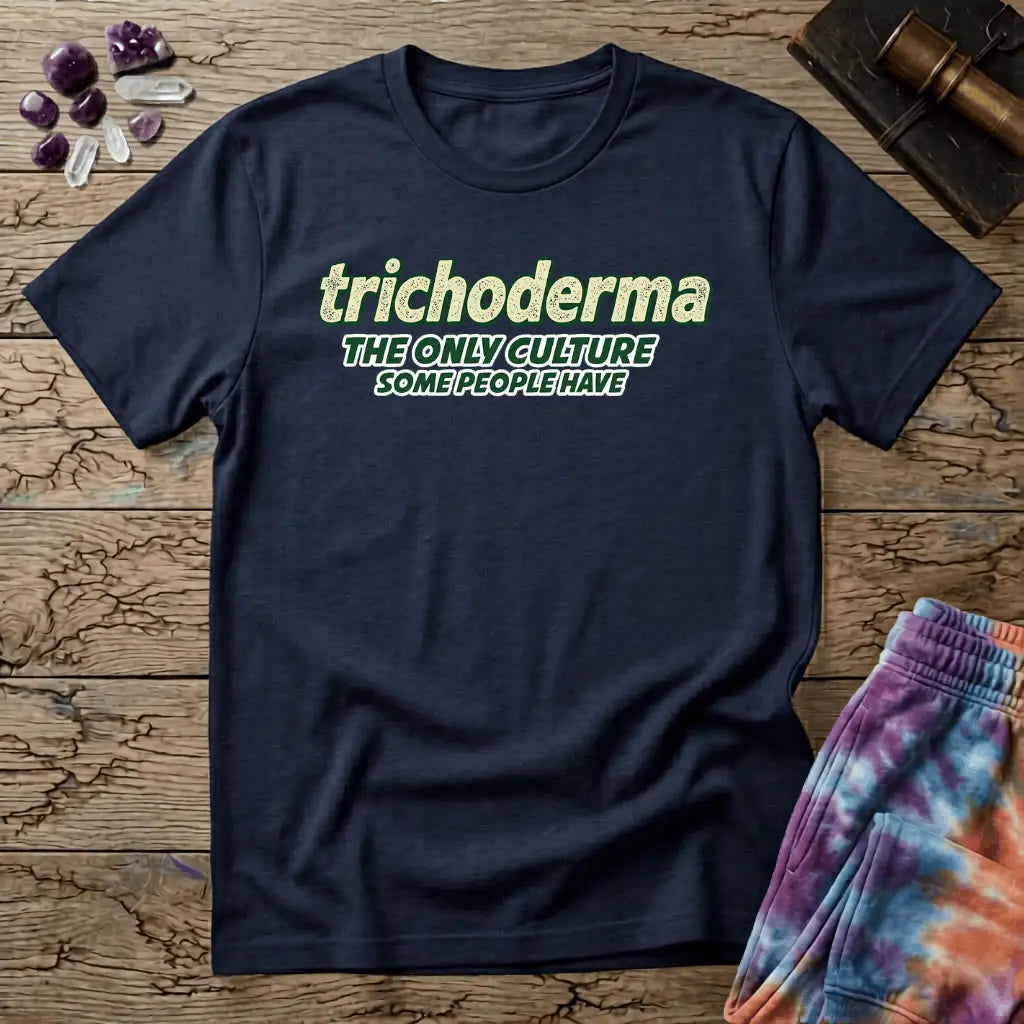Printify T-Shirt Trichoderma Culture Mushroom T-Shirt Mushroom Magic Mushroom T-Shirt