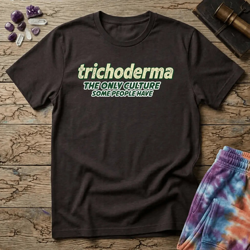 Printify T-Shirt Trichoderma Culture Mushroom T-Shirt Mushroom Magic Mushroom T-Shirt