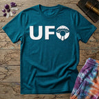 Printify T-Shirt UFO Mushroom T-Shirt Mushroom Magic Mushroom T-Shirt