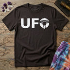 Printify T-Shirt UFO Mushroom T-Shirt Mushroom Magic Mushroom T-Shirt