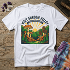 Printify T-Shirt Visit Shroom Valley T-Shirt Mushroom Magic Mushroom T-Shirt