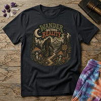 Printify T-Shirt Wander Beyond Reality Mushroom T-Shirt Mushroom Magic Mushroom T-Shirt