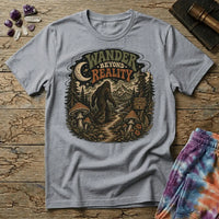 Printify T-Shirt Wander Beyond Reality Mushroom T-Shirt Mushroom Magic Mushroom T-Shirt