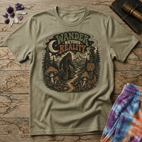 Printify T-Shirt Wander Beyond Reality Mushroom T-Shirt Mushroom Magic Mushroom T-Shirt