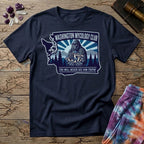 Printify T-Shirt Washington Mycology Club Mushroom T-Shirt Mushroom Magic Mushroom T-Shirt
