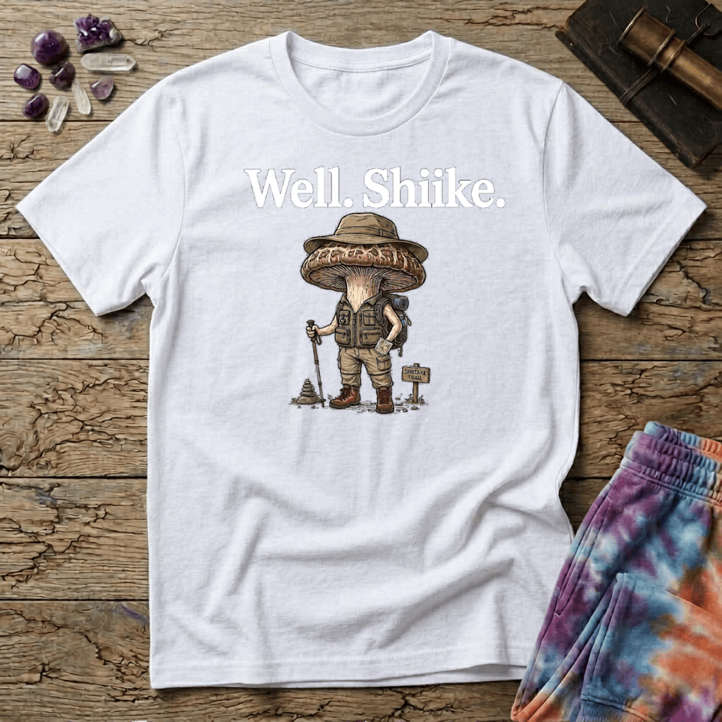 Printify T-Shirt Well Shiike Mushroom T-Shirt Mushroom Magic Mushroom T-Shirt