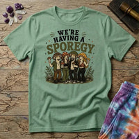 Printify T-Shirt Were Having A Sporegy T-Shirt Mushroom Magic Mushroom T-Shirt