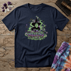 Printify T-Shirt Wicked Witch Melting Mushroom T-Shirt Mushroom Magic Mushroom T-Shirt