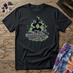 Printify T-Shirt Wicked Witch Melting Mushroom T-Shirt Mushroom Magic Mushroom T-Shirt