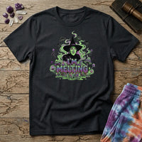 Printify T-Shirt Wicked Witch Melting Mushroom T-Shirt Mushroom Magic Mushroom T-Shirt