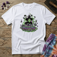 Printify T-Shirt Wicked Witch Melting Mushroom T-Shirt Mushroom Magic Mushroom T-Shirt