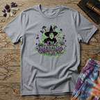 Printify T-Shirt Wicked Witch Melting Mushroom T-Shirt Mushroom Magic Mushroom T-Shirt