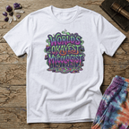 Printify T-Shirt World's Okayest Mycologist Mushroom T-Shirt Mushroom Magic Mushroom T-Shirt