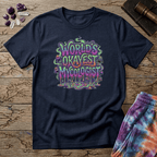 Printify T-Shirt World's Okayest Mycologist Mushroom T-Shirt Mushroom Magic Mushroom T-Shirt