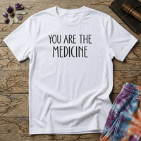 Printify T-Shirt You Are The Medicine T-Shirt Mushroom Magic Mushroom T-Shirt