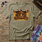 Printify T-Shirt Youll Be Safe Ill Be Trippin T-Shirt Mushroom Magic Mushroom T-Shirt