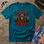 Printify T-Shirt Youre Invited Heavy Sporegy T-Shirt Mushroom Magic Mushroom T-Shirt